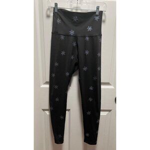 CHRLDR | Black All Over 6-Point Star High Waisted‎ Leggings Sz M